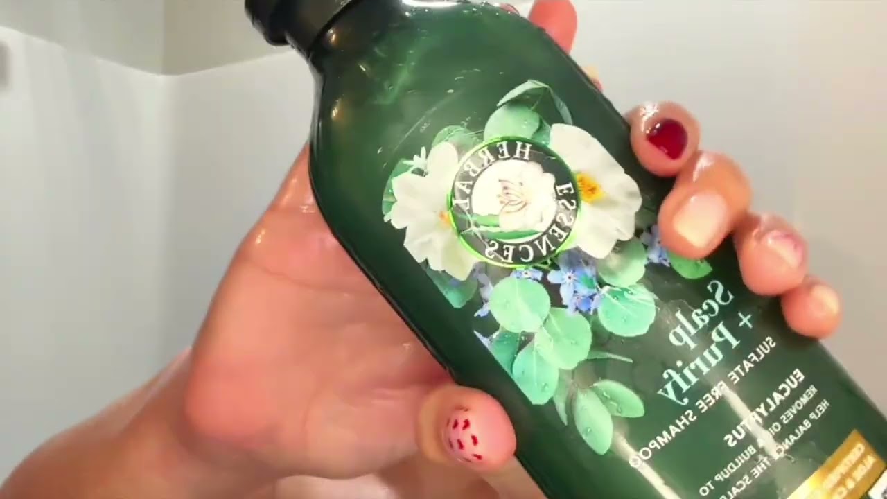 Mi rutina básica de cabello con la línea de eucalipto de Herbal Essences 🌿