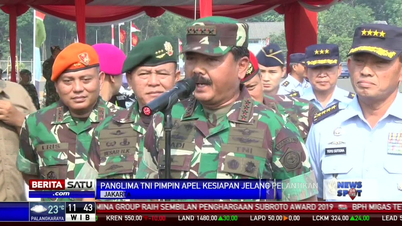 TNI Akan Kerahkan 11 Ribu Personel Amankan Pelantikan - YouTube