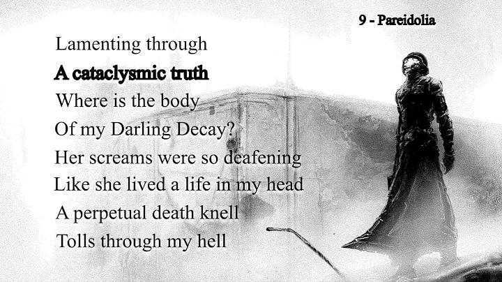 A Wake in Providence - 9 - Pareidolia [LYRIC VIDEO]