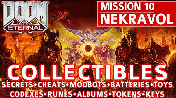 Doom Eternal - Nekravol All Collectible Locations (Secrets, Collectibles, Cheats, Upgrades)