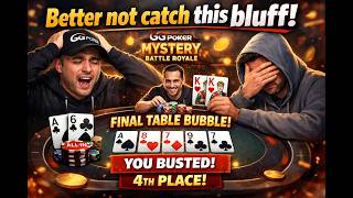 Better Not Catch This Bluff - Mystery Bubble Royale - GGPoker