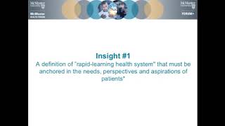 Top Ten insights on citizen and patient engagement as a pillar of rapid-learning health systems