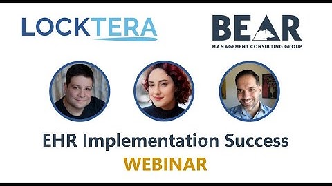 Webinar: EHR Implementation Success