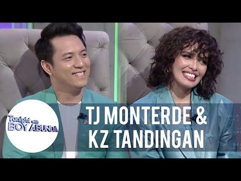 TJ Monterde & KZ Tandingan discuss the details of their engagement | TWBA