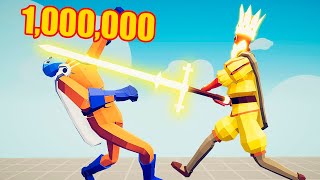 1000000 DAMAGE KING SWORD | TABS Totally Accurate Battle Simulator