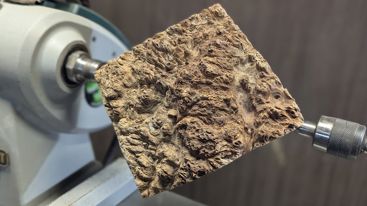What’s Inside This Wild Burl? One of You Is About to Find Out! #woodturning