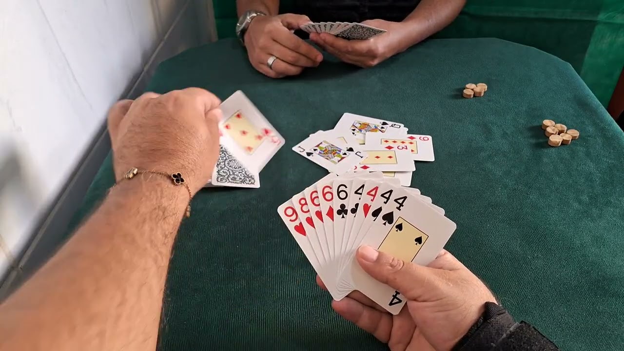 Bora jogar um baralho, cacheta