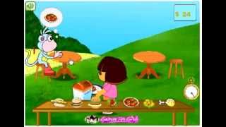 Girl Games: Dora Food Serving Games screenshot 5