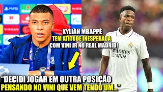 🚨 NOSSA! A INESPERADA ATITUDE DE MBAPPÉ com VINI que SURPREENDEU A TODOS!