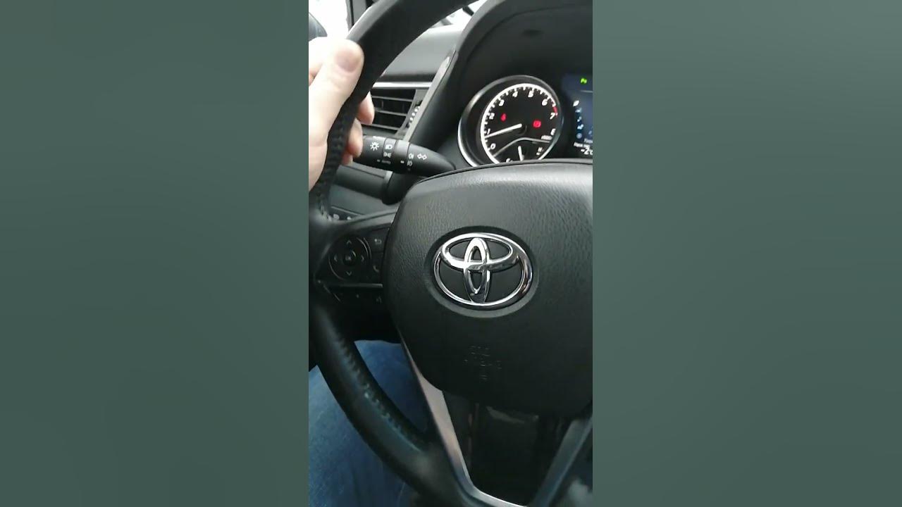 Как снять руль камри 70 Установка круиз контроля camry v70 (фотоотчет) Toyota Camry (XV70), 2 л, 2020
