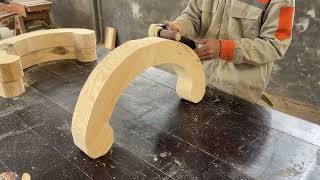 The Journey Creativity Turn Idea into Masterpiece | Unique Dining Table & Passionate Young Carpenter