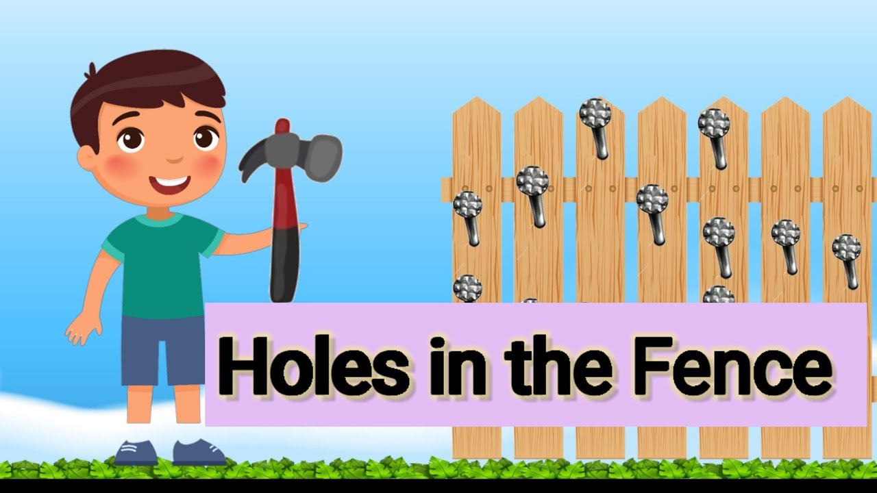 Holes in the Fence | Motivational Video | English Moral Story | Inspirational Story
