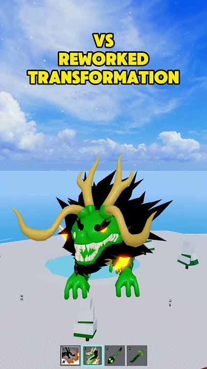 New Dragon Transformation Rework in Here - Blox Fruits