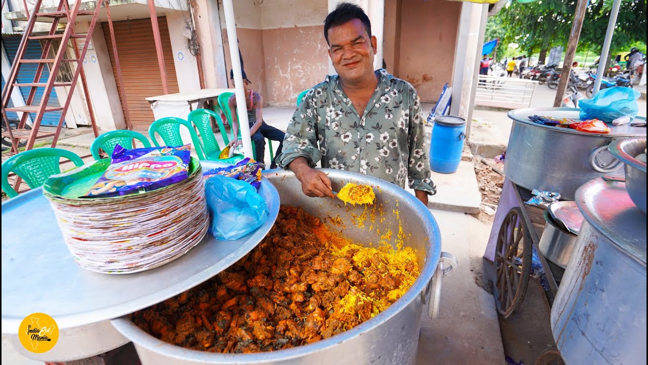 ⁣Unlimited Odisha Style Chicken Biryani In Bhubaneswar Rs. 100/- Only l Odisha Street Food