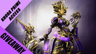 Warframe | Khora Prime Access Strangledome Pack GIVEAWAYY!!! Warframe | Khora Prime Access Strangledome Pack GIVEAWAYY!!!