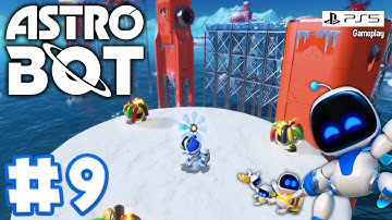 Astro Bot - Gameplay 100% Walkthrough No Commentary - Part 9 (PS5)