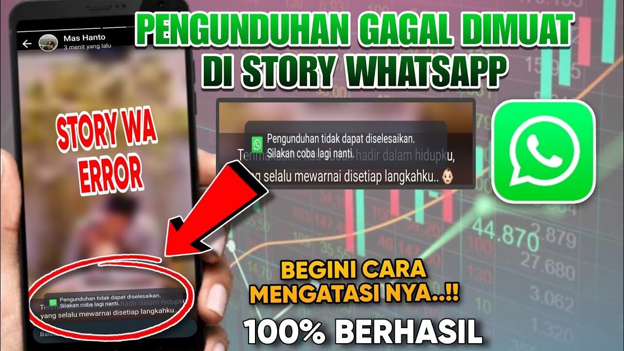 Cara Mengatasi Pengunduhan gagal dimuat di WhatsApp tidak bisa