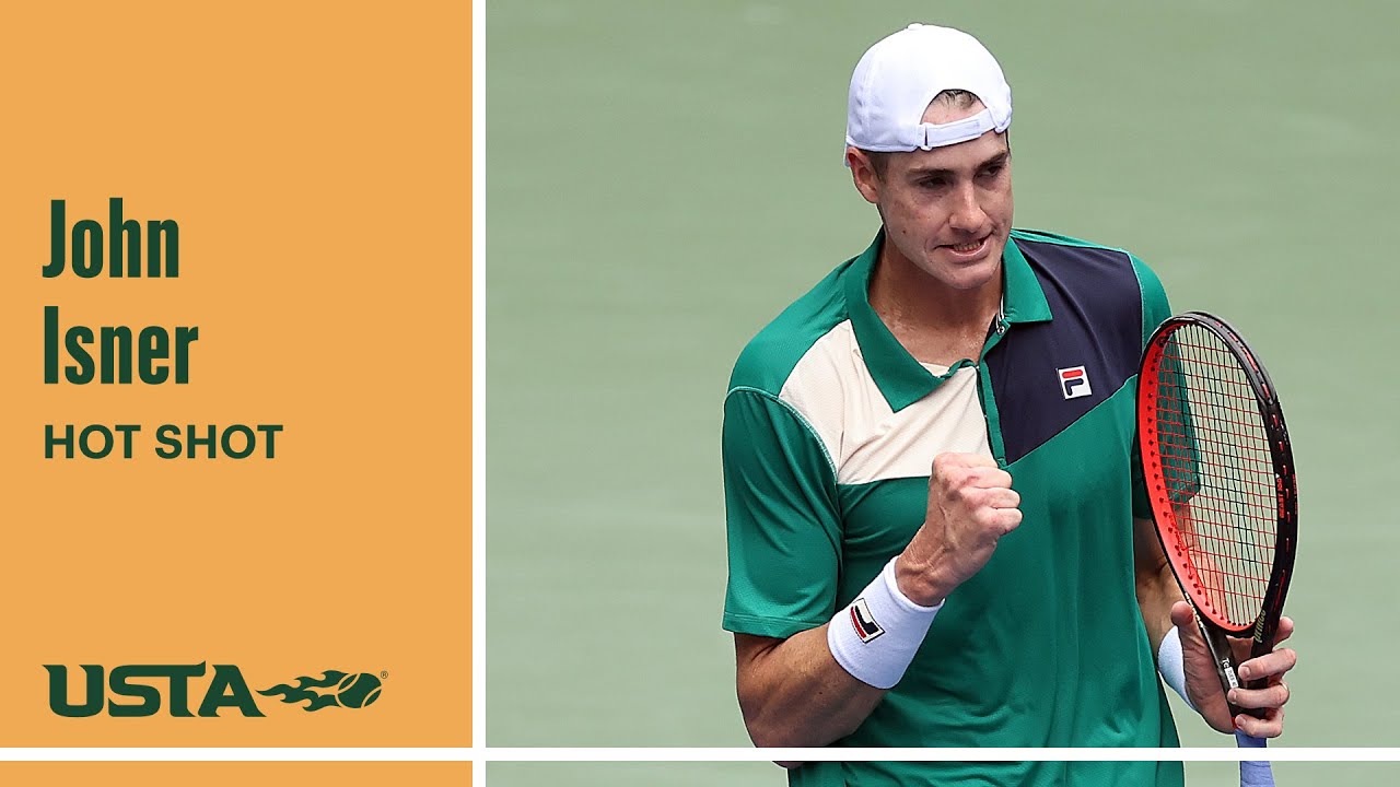 John Isner Hits Huge Winner 2023 US Open