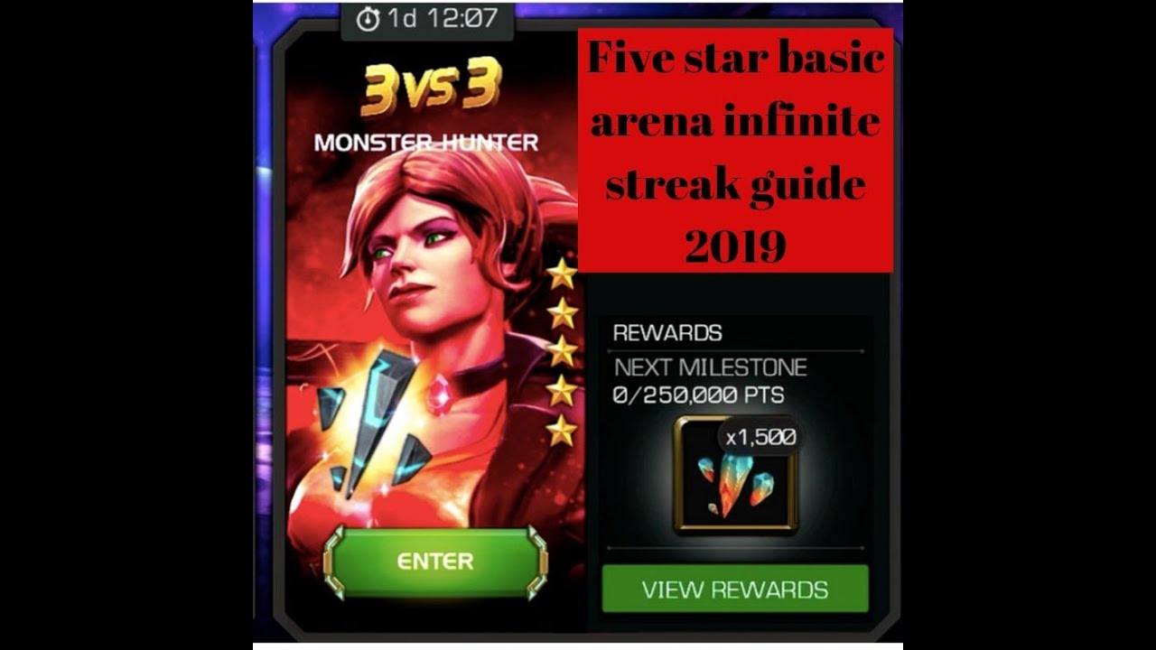 StrategyGuide Five star arena infinite streak