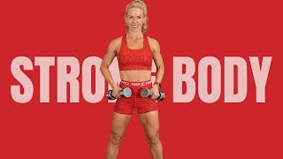 30 MINUTE FULL BODY STRENGTH WORKOUT WITH WEIGHTS 💪 | No Cardio | No Repeats | No Talking