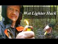 This Survival Hack Could Save Your Life 🔥 Fire With Wet Lighter Tip You Should Know - #Shorts