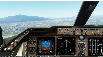 Chiang Mai International (VTCC) downwind to land Runway 36