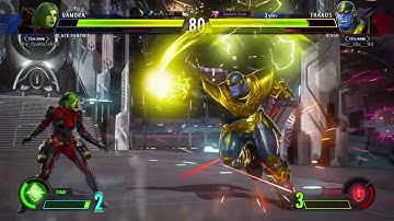 Marvel vs. Capcom Infinite: Gamora & Black Panther vs. Jedah & Thanos