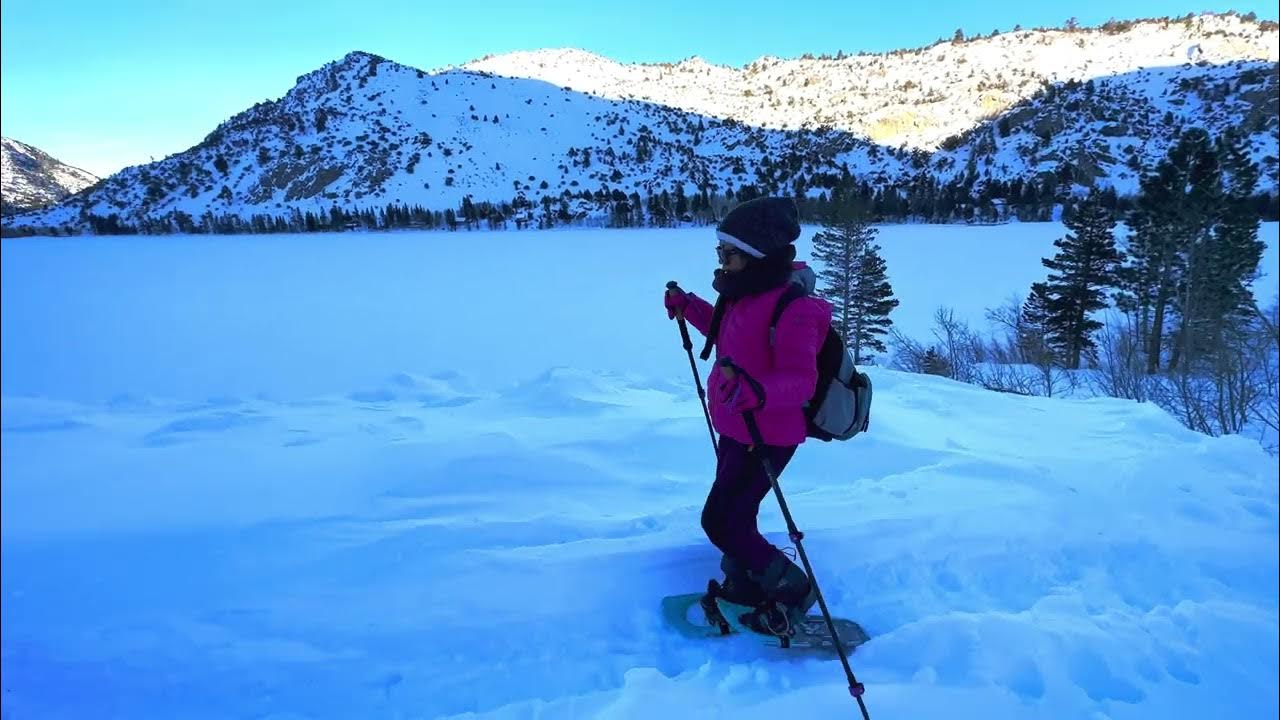 June Lake Snowshoeing 4K HDR YouTube