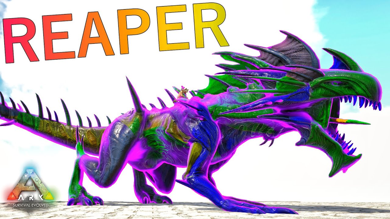 Elemental Alpha Exalted Toxic Reaper Queen Army : ARK Survival Evolved ...