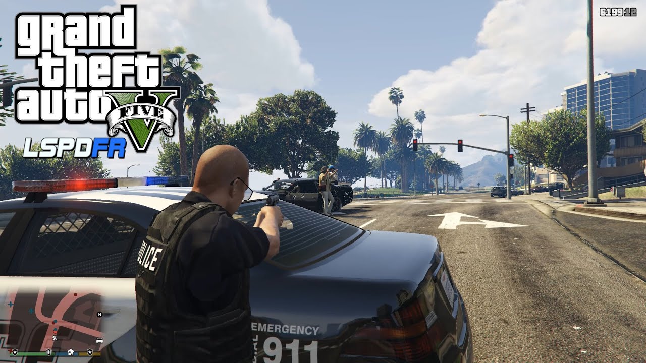 GTA 5 SWAT LSPD Police Patrol - LSPDFR 4.9 Mod | No Commentary | #2