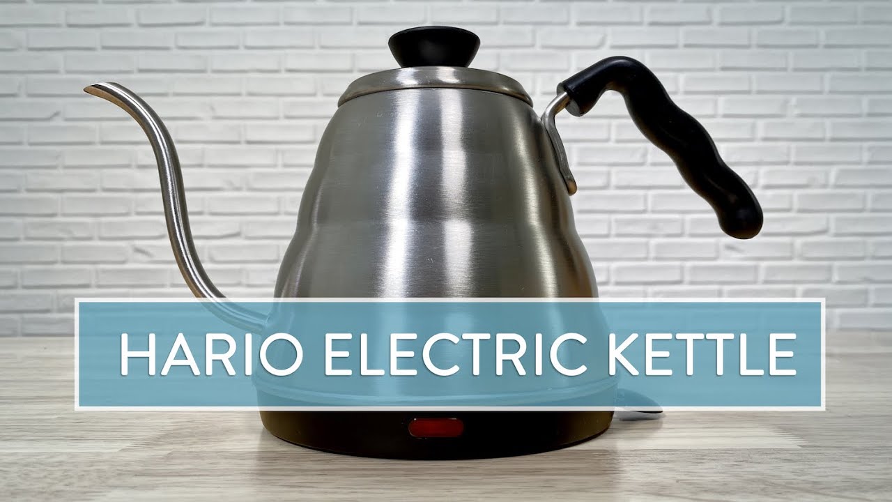 Using Your Hario Electric Gooseneck Kettle YouTube