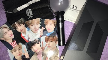 [UNBOXING] BTS Special Edition Light Stick Army Bomb Map Of The Soul + Comparison with Army Bomb V3