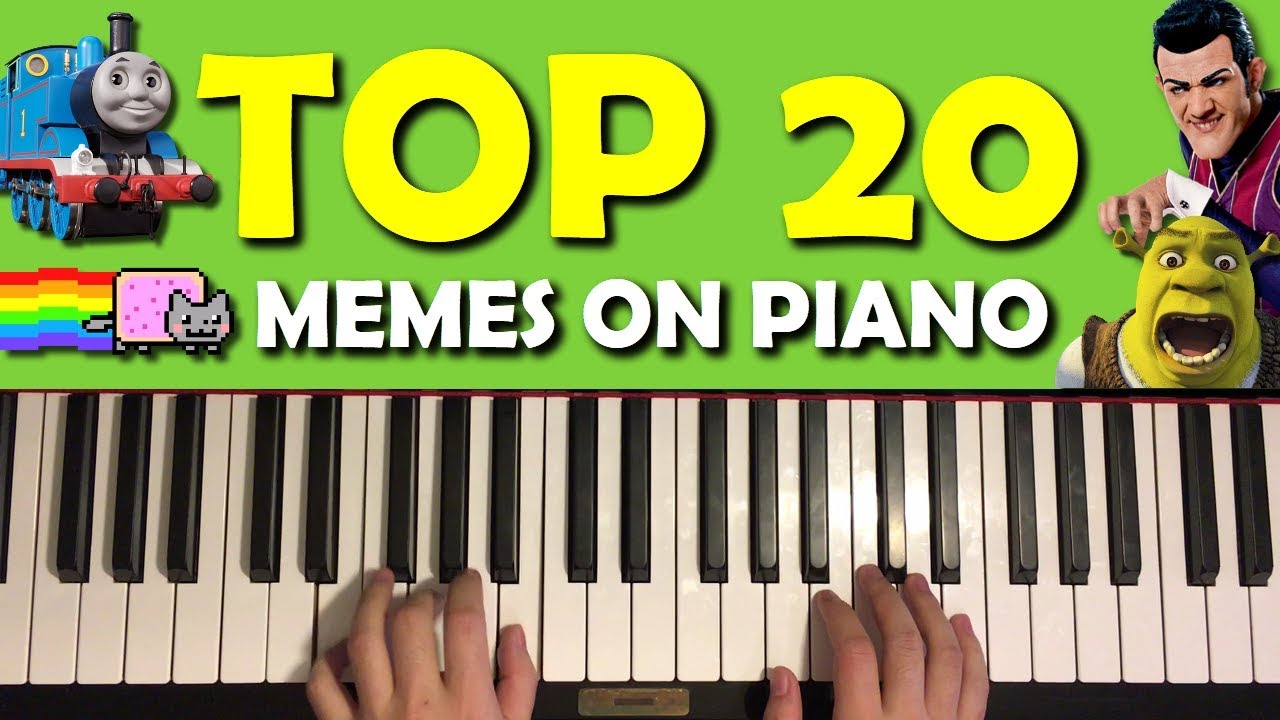 Top 20 Meme Songs On Piano - top 10 meme songs on roblox piano