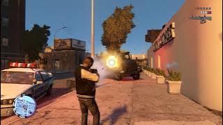 GTA 4 TBOGT - Luis' Crazy Rampage   Six Star Escape