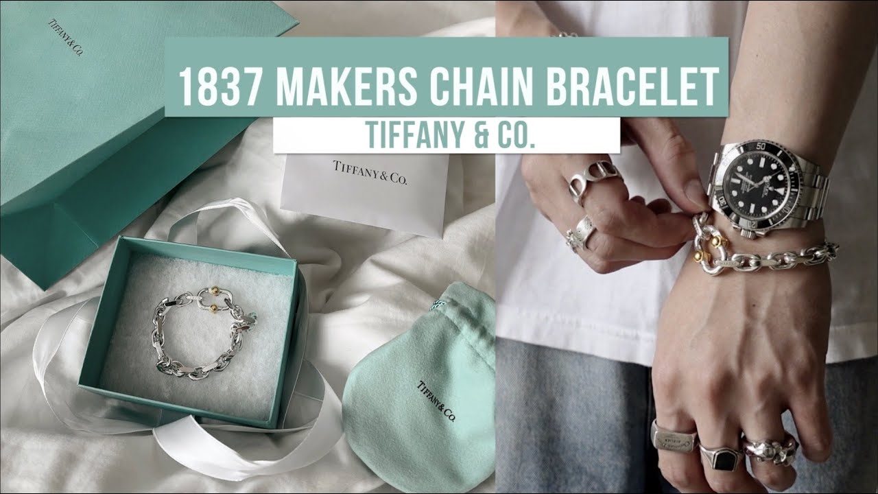 Tiffany 1837 Makers ID Chain Bracelet