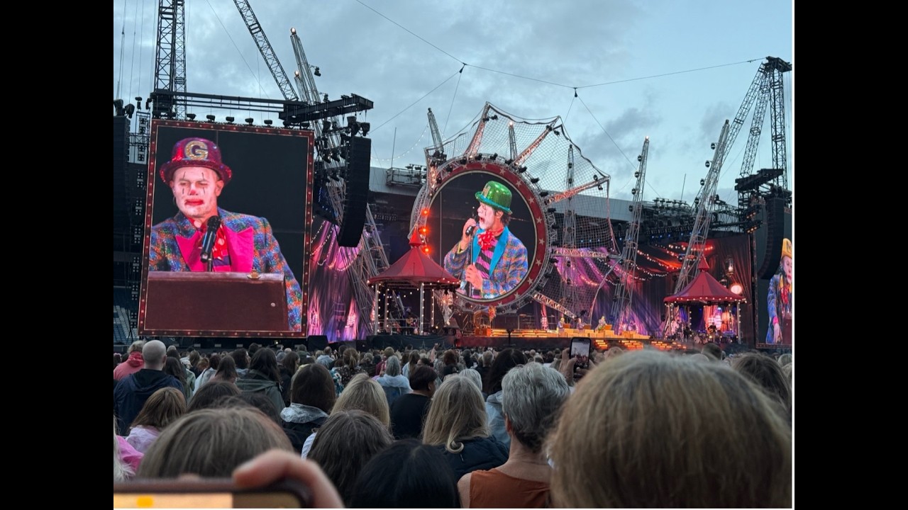 Take That bring The Circus to Glasgow 