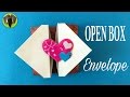 OPEN BOX ENVELOPE -  DIY Origami Tutorial by Paper Folds #696