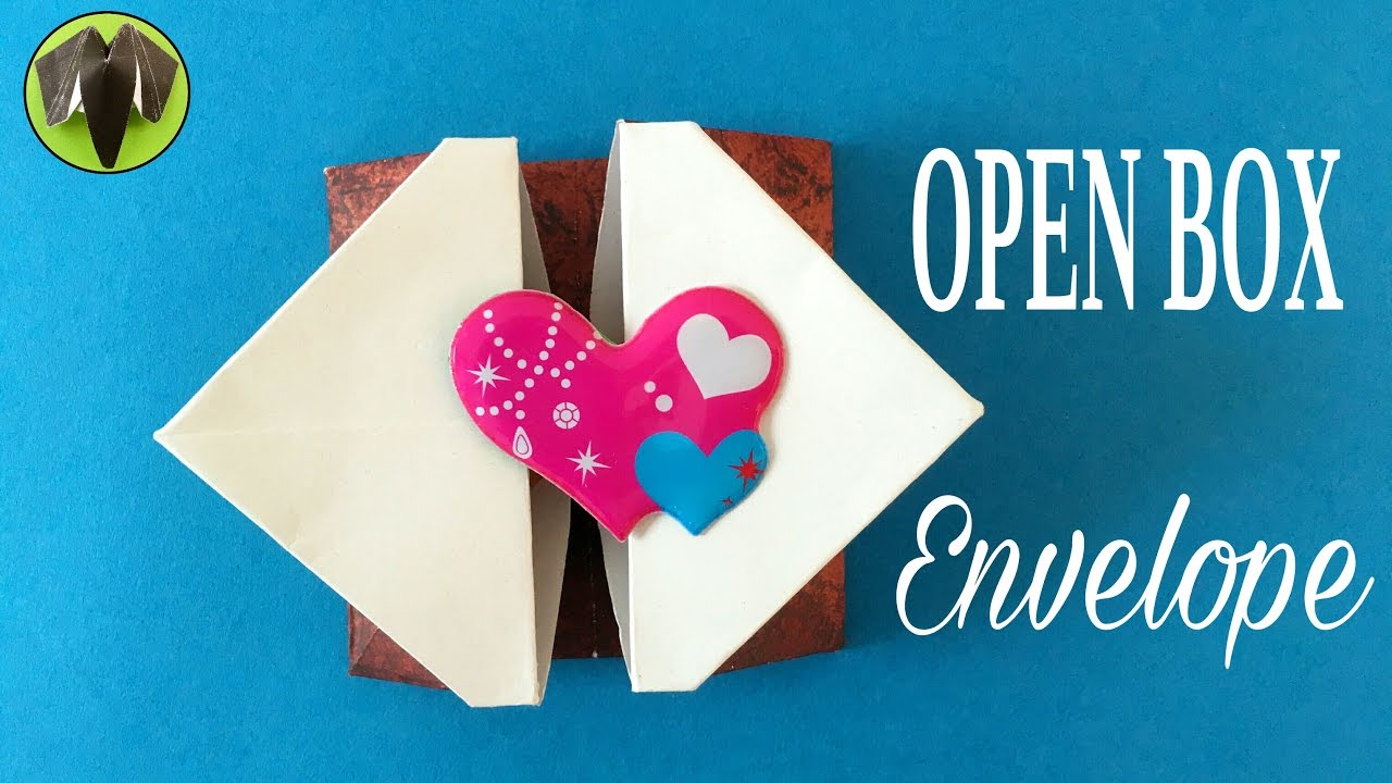 Download OPEN BOX ENVELOPE - DIY Origami Tutorial by Paper Folds ...