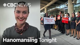 Until the wheels move, we are not paid, says Air Canada flight attendant | Hanomansing Tonight