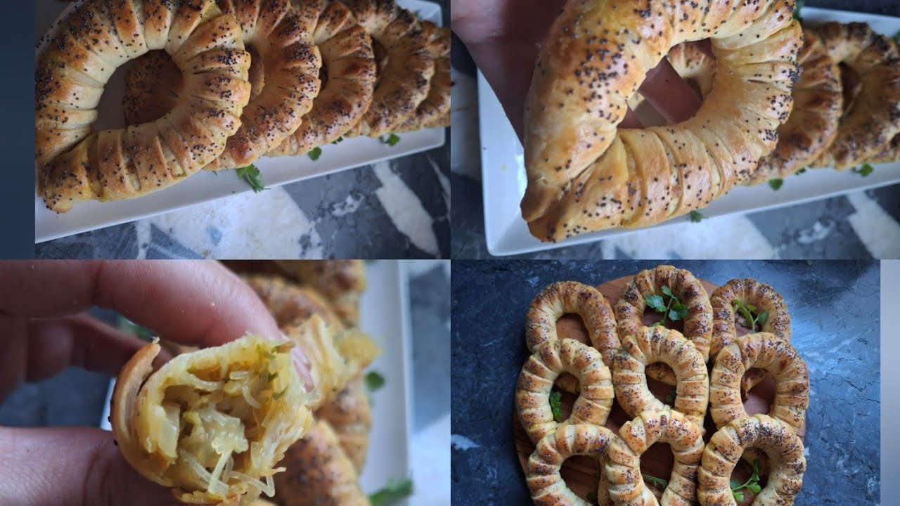  مورقات او فطائر بعجينة المسمن بشكل راقي وحشوة لذيذة رائع رائع جدا لا تفوتكم 😋