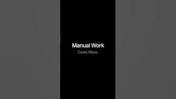 Manual work looks reliable. But it costs your business more than you think. #automation #ai #work