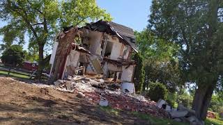House Demolition by an Excavator! #demolition #excavator by Demolition Man Mike 419 views 4 months ago 58 seconds