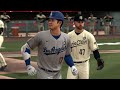 Mlb the show 24 gameplay  dodgers vs twins world series presentation full game