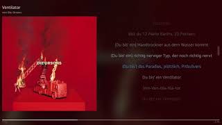 Die Orsons - Ventilator | Lyrics