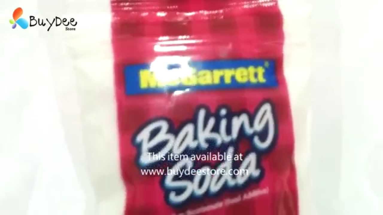 McGarrett Baking Soda Sodium Bicarbonate Food Additive 300g - YouTube