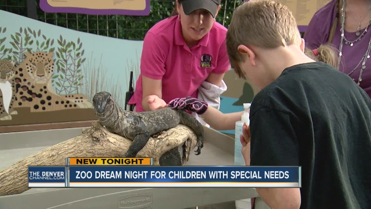 Denver Zoo's "Dream Night," an unforgettable experience for children with special needs