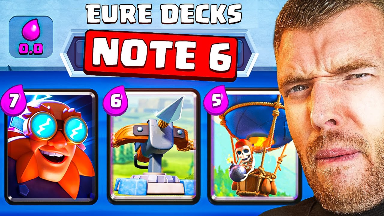 🤬😤Ich SPIELE & BEWERTE EURE DECKS im JULI ... (und bin stinksauer) | Clash Royale Deutsch