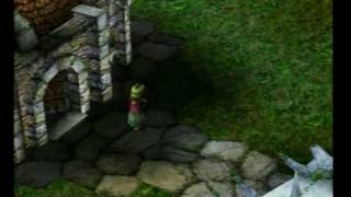 Grandia 2 Playthrough Part 157 - One Year Later Mareg, Gatta Aira, Sandra Elena