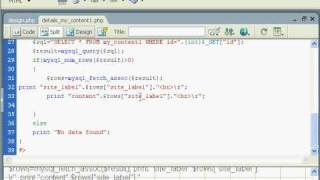 Part 3 How to make a website with PS&dreamwaver&phpcode.hu