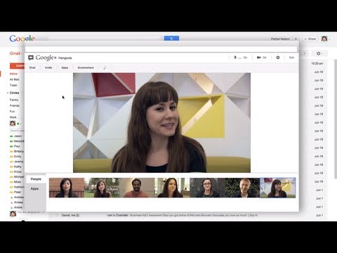 Hangouts in Gmail